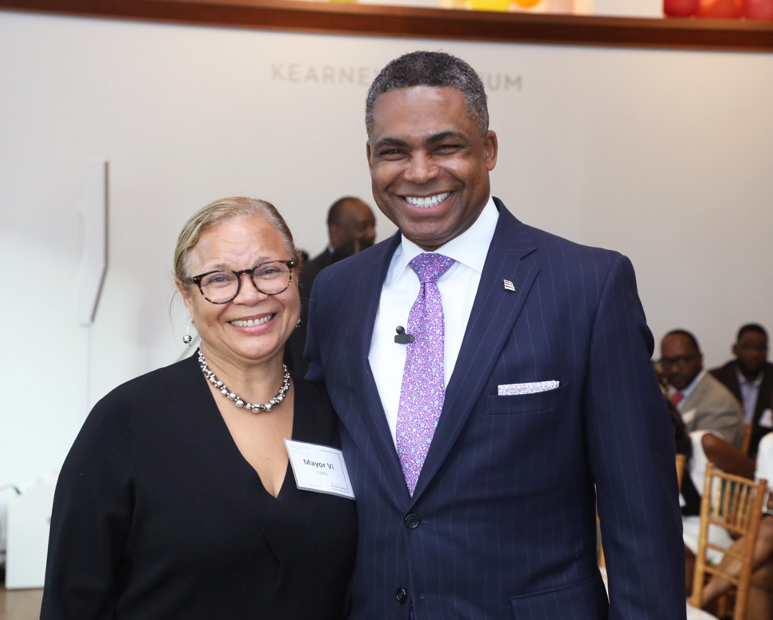 Vi Lyles and Kieth Cockrell